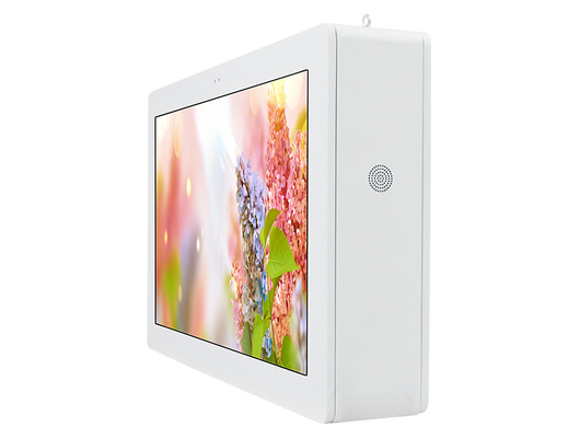 55in Outdoor Digital Signage Displays 2500 Brightness Standing Kiosk