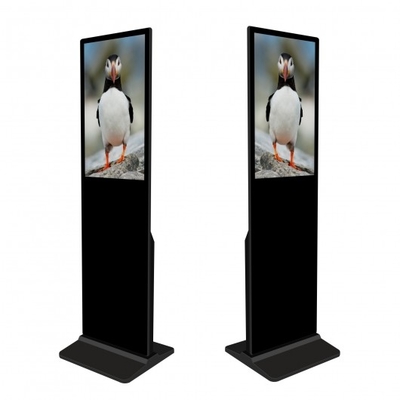 Airport Bank Freestanding Kiosk 720P 32 Inch Digital Signage