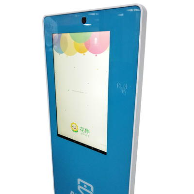 21.5 Inch Free Standing Kiosk For Students Check In In School