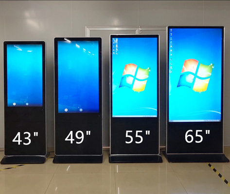 43'' Shopping Mall Interactive Touch Screen Kiosk with Infrared/Capacitive Touch