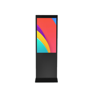 ROHS 43 Inch Digital Signage Android 8.0 Standing Kiosk For Airport Bank