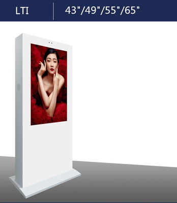 IP65 LCD Digital Signage 55 Lcd Kiosk Displays Standing Kiosk