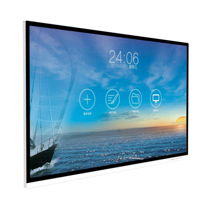 Android 8.0 Multi Touch Kiosk 65In Wall Mounted Touch Screen Kiosk