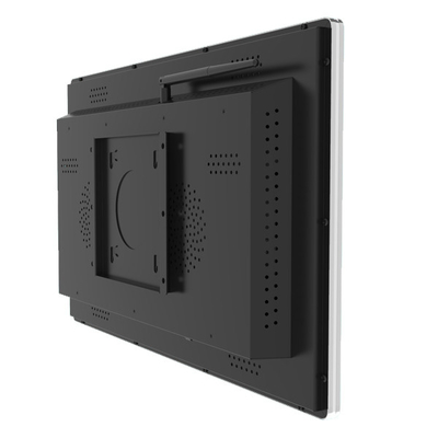 Black TFT Wall Kiosk 23.6" Wall Mountable Touch Screen Monitor