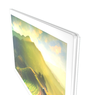 Black TFT Wall Kiosk 23.6" Wall Mountable Touch Screen Monitor