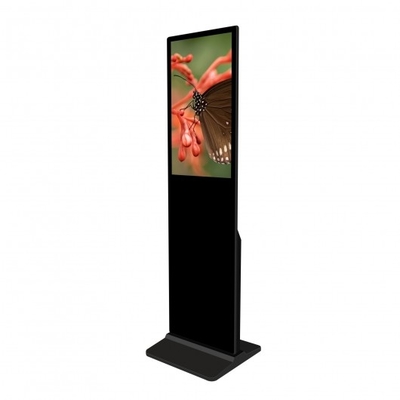 8GB Floor Standing Digital Signage 32 Inch 500nits Brightness