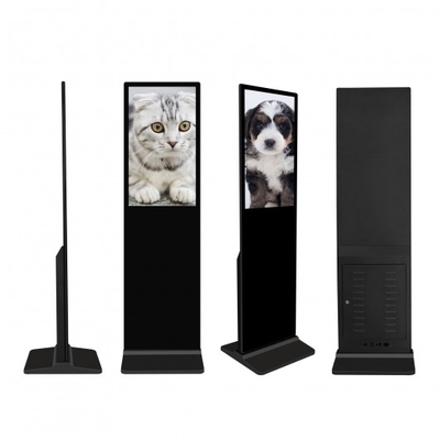 8GB Floor Standing Digital Signage 32 Inch 500nits Brightness
