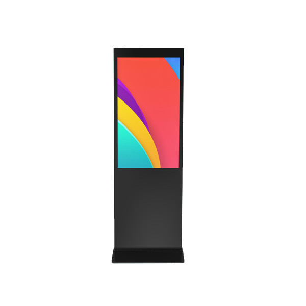 ROHS 43 Inch Digital Signage Android 8.0 Standing Kiosk For Airport Bank