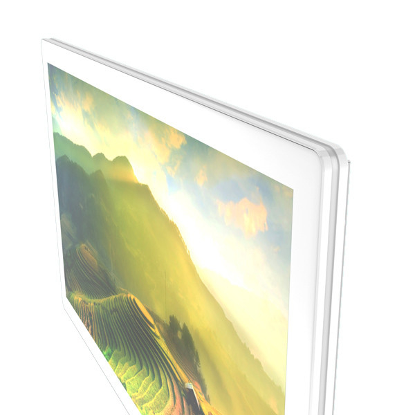 500nits 27In Wall Mounted Touch Screen Kiosk Wall Mounted Digital Display Screen